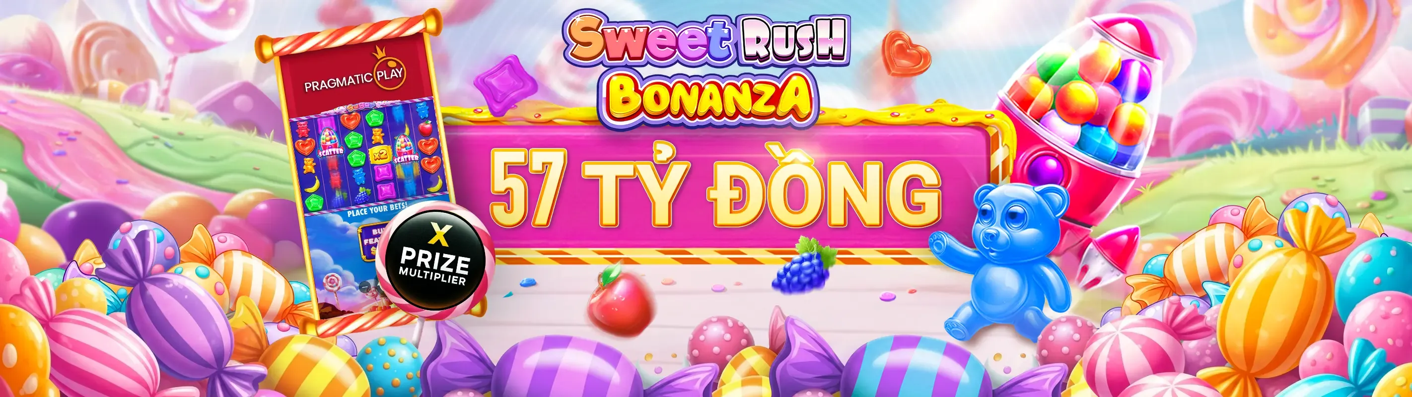Banner chào mừng b52 play